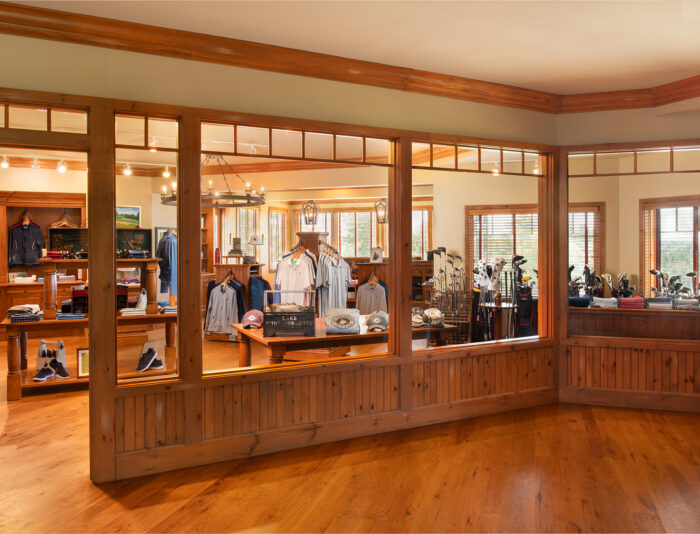 The pro shop at Lake Winnipesaukee Golf Club.