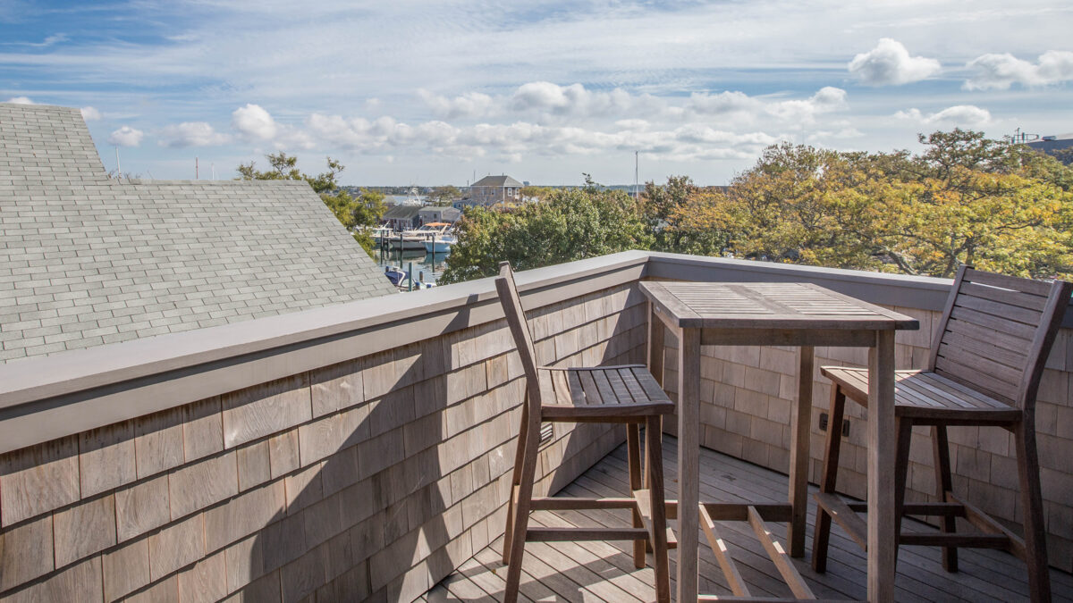 20 Straight Wharf in Nantucket - View from the deck