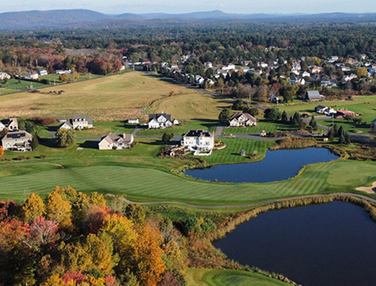 The Ranch Golf Club aerial view.